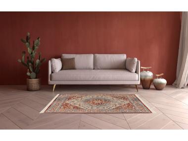 Zdjęcie: Dywan kenia vintage blue składany 120x170 cm INDAVO