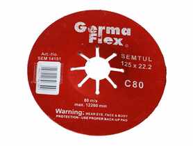 Tarcza GM Semtul karbowana 125x22,2 GLK
