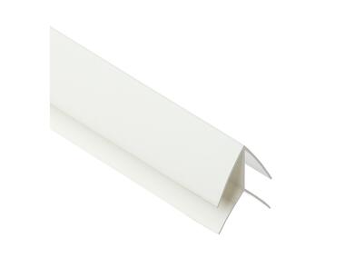 Listwa PVC kątowa zewnętrzna 101 biała 3 m CEZAR