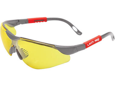 Zdjęcie: Okulary ochronne żółte regulowane LAHTI PRO