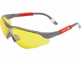 Okulary ochronne żółte regulowane LAHTI PRO