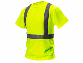 T-shirt ostrzegawczy, żółty, rozmiar XL NEO