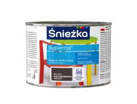 Emalia akrylowa Supremal RAL8017 brąz czekolada 0,4L ŚNIEŻKA