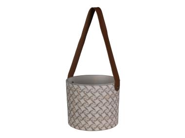 Zdjęcie: Osłona wisząca Natu ter 14x14x12 cm szara UNIGLOB