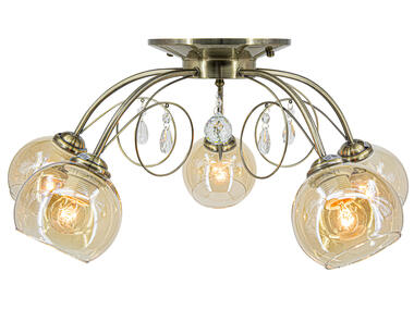 Zdjęcie: Lampa sufitowa Carmen 8823/5 21QG ELEM
