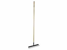 Grabie 14-zębne wzmocnione, trzonek drewniany 132 cm DEDRA