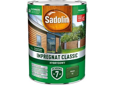 Zdjęcie: Impregnat ochronno-dekoracyjny hybrydowy Classic 4,5 L akacja SADOLIN
