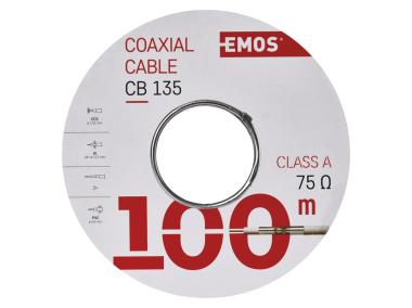 Zdjęcie: Kabel koncentryczny CB135, 100 m EMOS