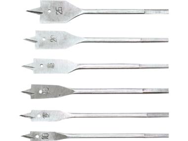 Zdjęcie: Wiertła do drewna łopatkowe, zestaw 6 szt. TOP TOOLS