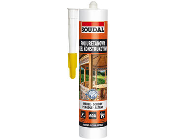 Zdjęcie: Klej kontrukcyjny 60A - 280 ml SOUDAL