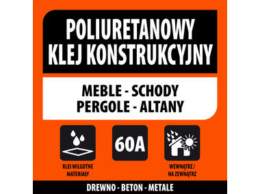 Zdjęcie: Klej kontrukcyjny 60A - 280 ml SOUDAL