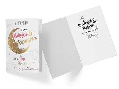Zdjęcie: Karnet GS-024 Ślub KUKARTKA