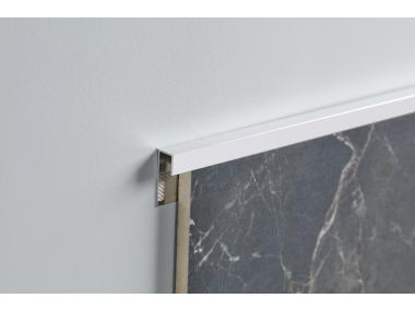 Zdjęcie: Profil wykończeniowy do glazury 8 mm - 2,5 m srebrny CEZAR