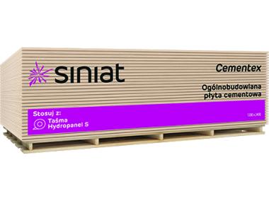 Zdjęcie: Płyta cementowa 3,5x1200x2400 mm Cementex SINIAT