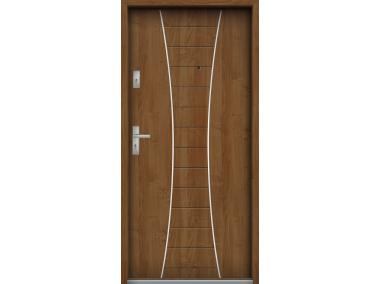Zdjęcie: Drzwi wejściowe do mieszkań Bastion R-63 Olcha 90 cm prawe ODO KR CENTER