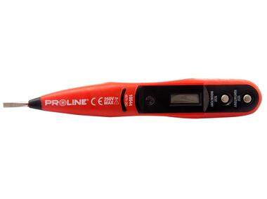 Zdjęcie: Próbnik elektryczny z diodą i wskaźnikiem napięcia 250V PROLINE