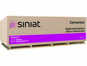 Płyta cementowa 6x1200x2400 mm Cementex SINIAT