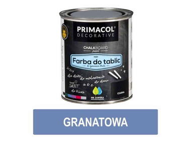 Zdjęcie: Farba do tablic granatowa 0,75 L PRIMACOL DECORATIVE