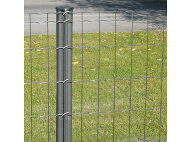 Zdjęcie: Słup Bekaclip 48x1,20x2000 ocynk + 7016 antracyt BETAFENCE
