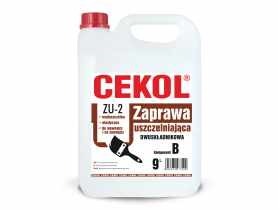 Preparat do zaprawy uszczelniającej ZU-2 Komponent B 9 L CEKOL
