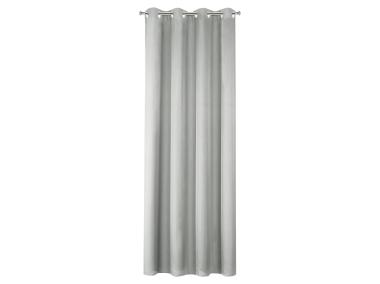 Zdjęcie: Zasłona gotowa Rita 140x250 cm stalowy EUROFIRANY