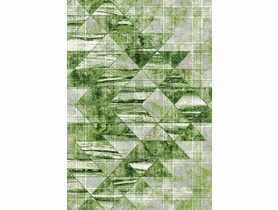 Dywan Dara 160x220 cm trójkąty zielone MULTI-DECOR