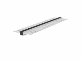 Listwa PVC do boniowania BP11 H1 L300 biały bez siatki 10x10 mm BELLA PLAST