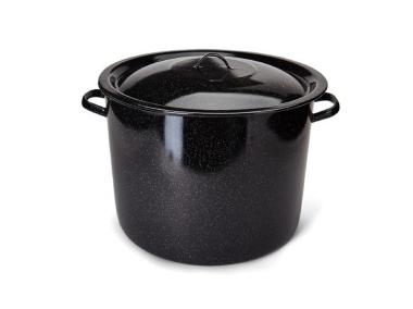 Zdjęcie: Garnek gładki 40 cm - 40 L z pokrywką FLORINA