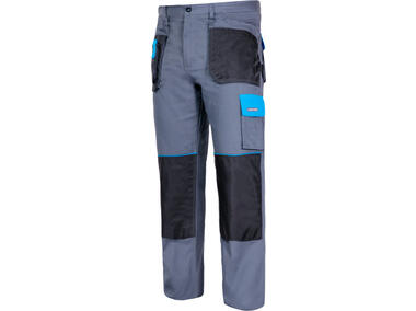 Spodnie robocze szaro-niebieskie XL LAHTI PRO