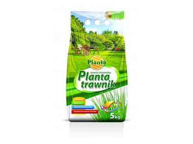 Zdjęcie: Nawóz do trawników w folii 5 kg PLANTA