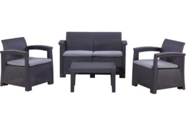 Zestaw mebli ogrodowych Dakar sofa + 2 fotele OŁER