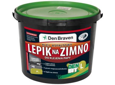 Zdjęcie: Lepik na zimno klej asfaltowy 10 kg Den Bit-L DEN BRAVEN