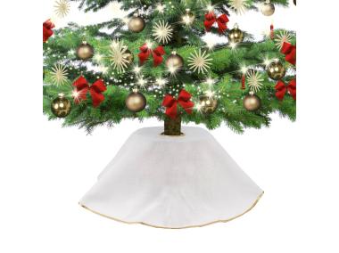 Zdjęcie: Sukienka z juty pod choinkę 90 cm kremowa TIN TOURS