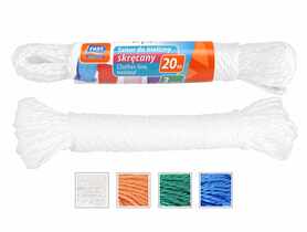 Sznur do bielizny skręcany 3mm, 20m SIMPLE SOLUTIONS