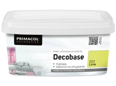 Zdjęcie: Farba Decobase 1 L Lime D13 PRIMACOL DECORATIVE