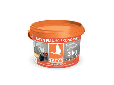 Zdjęcie: Gładź akrylowa Finisz  Eko PMA-50,  3 kg SATYN