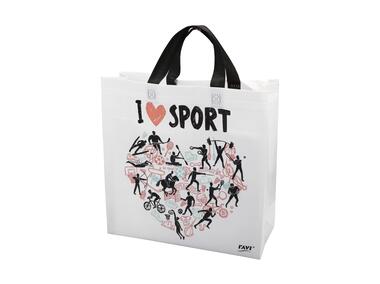 Zdjęcie: Torba na zakupy 38x15x40 cm I Love Sport SIMPLE SOLUTIONS