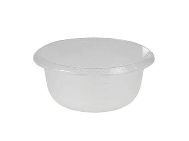 Zdjęcie: Miska okrągła 20 cm 1,5 L z wylewką Transparent (10551) KEEEPER