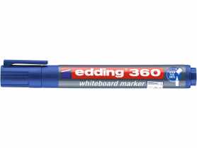 Marker Edding 360 do tablic suchościeralnych niebieski DMS