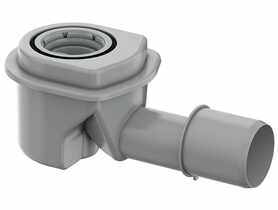 Odpływ boczny z tworzywa sztucznego h=89 mm DN 40/50 do odwodnienia prysznicowego ShowerDrain M+ ACO