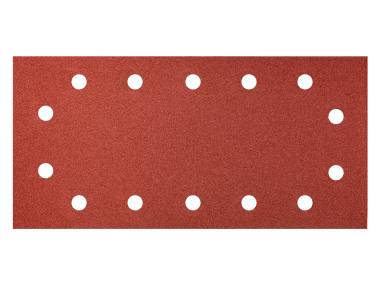 Zdjęcie: Papier ścierny na rzep 115 x 230 mm, K180, 5 sztuk z otworami GRAPHITE