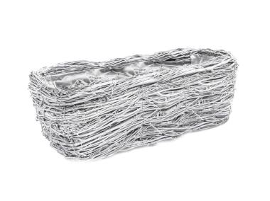 Zdjęcie: Balkonówka z brzozy 50 cm biała TIN TOURS