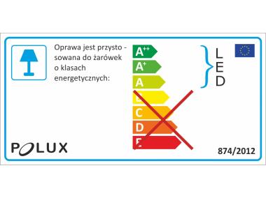 Zdjęcie: Spot oświetleniowy Fiona 2xE14 bialy POLUX