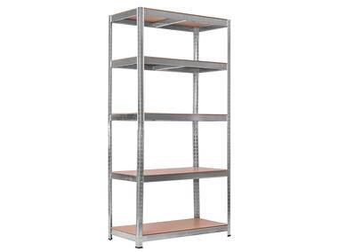 Zdjęcie: Regał metalowy 220x110x45 cm ocynkowany 5-półkowy z MDF 5 mm TC-085A PSB