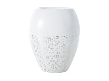 Zdjęcie: Wazon dekoracyjny Blaze 20x15x25 cm biały EUROFIRANY