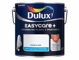 Farba Easy Care + Przetarcia chłodna bial 2,5 L DULUX