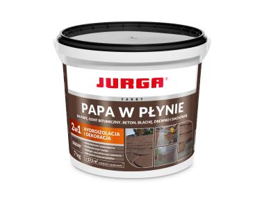 Zdjęcie: Papa w płynie, brązowy 12 kg JURGA