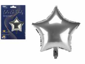 Balon foliowy LGP Star silver art. 22143 DECOR