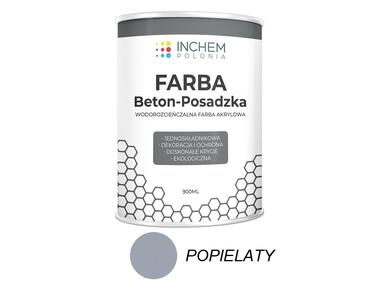 Zdjęcie: Farba Beton-Posadzka Popielaty 900 ml INCHEM POLONIA