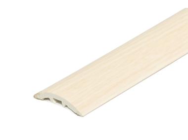 Kształtownik PVC wcisk wąski 30 mm 2w1 L= 1,80 m Dąb Biały okleina mat CEZAR